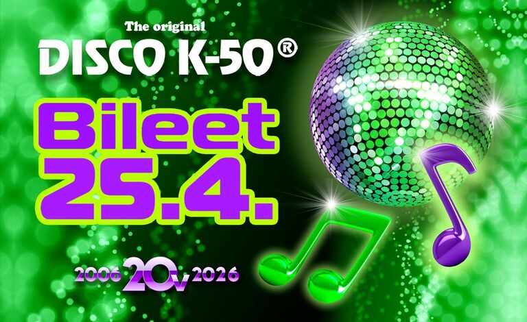 DISCO K-50® Liput