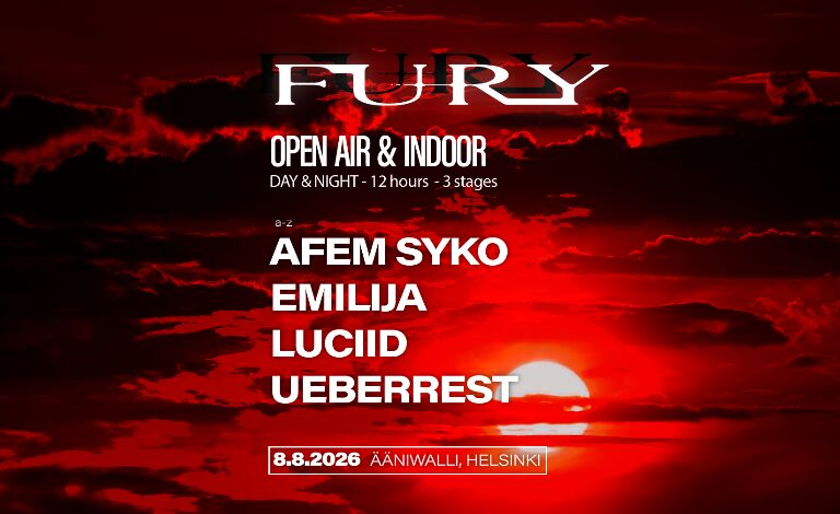 Fury: Open Air & Indoor Takeover Liput