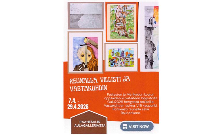 Raahesalin aulagallerian näyttely 7.4. - 29.4.2026