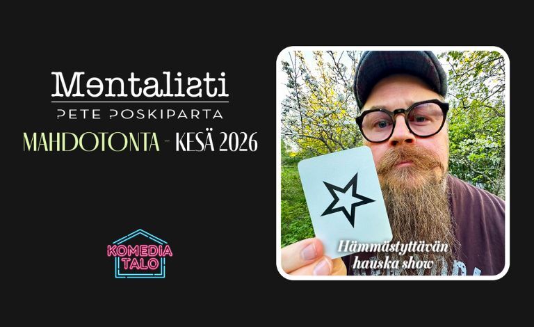 Mentalisti Pete Poskiparta: Mahdotonta Liput