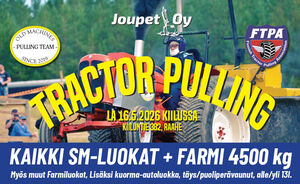 Joupet Oy Tractor Pulling Kilpailu Raahessa