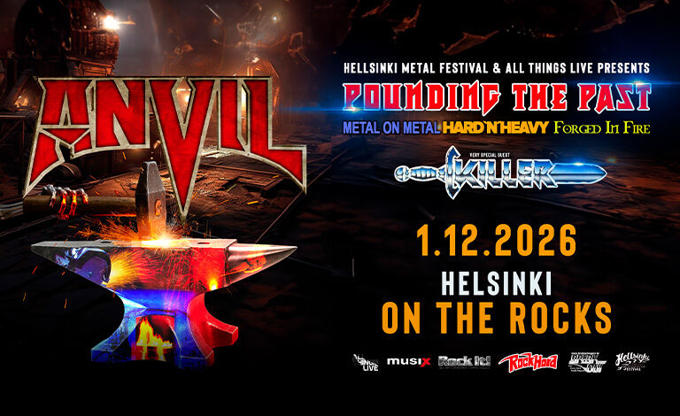 Anvil (CAN), Killer (BE) Liput