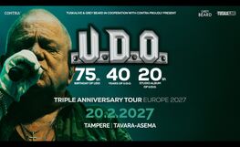 U.D.O (GER) - Triple Anniversary tour 2027