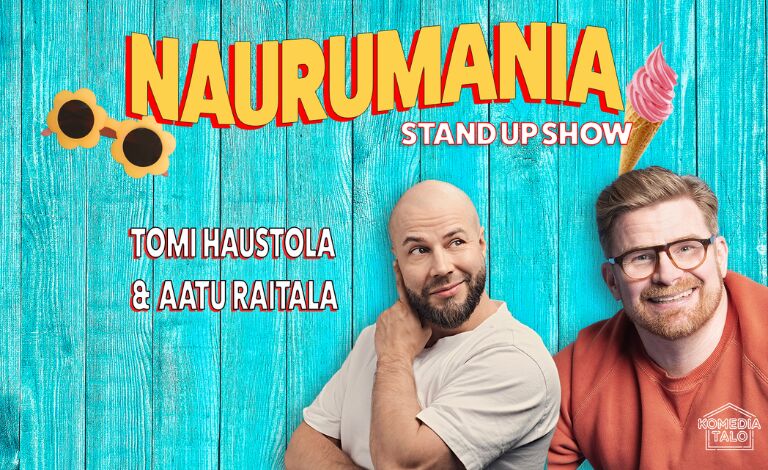 Tomi Haustola & Aatu Raitala: Naurumania -stand up show Liput