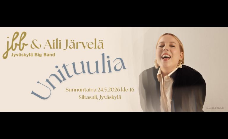 Jyväskylä Big Band & Aili Järvelä: Unituulia Liput