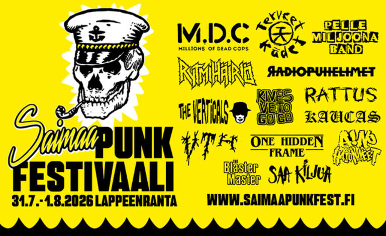 Saimaa Punk Fest 2026 Liput
