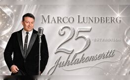 Marco Lundberg 25v estradilla -juhlakonsertti