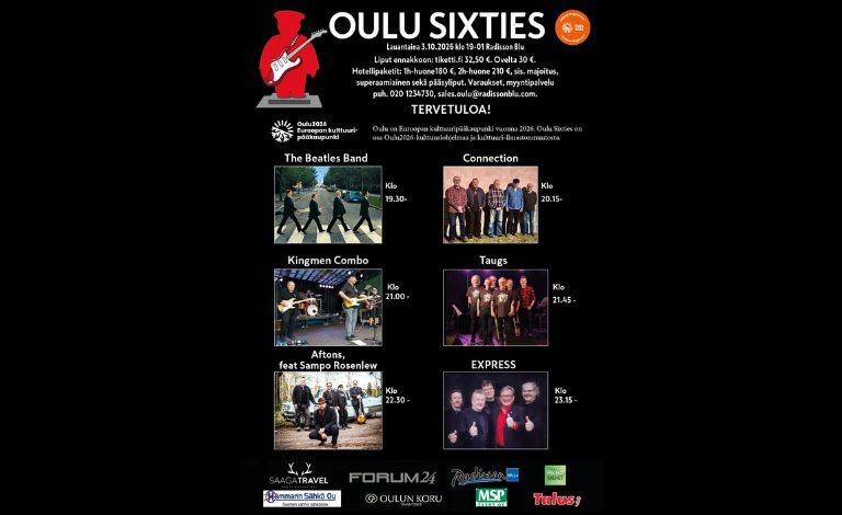Oulu Sixties Liput