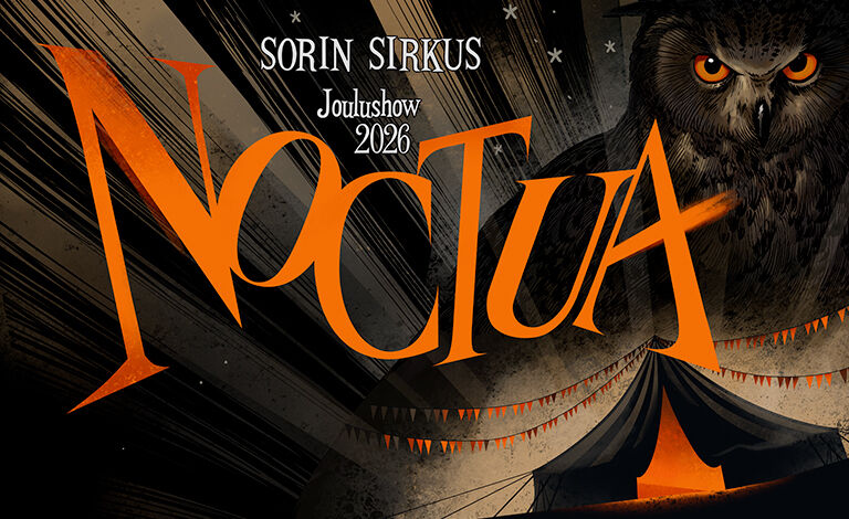 Sorin Sirkus: Joulushow 2026 – Noctua Liput