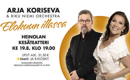 Arja Koriseva ja Riku Niemi Orchestra