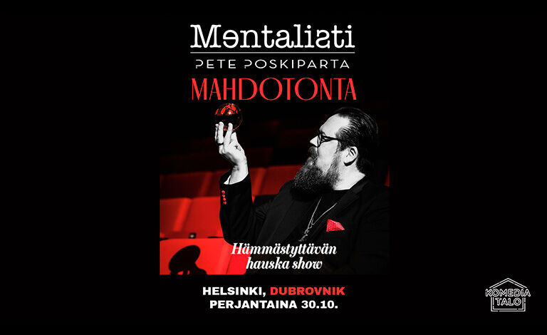 Mentalisti Pete Poskiparta: Mahdotonta Liput