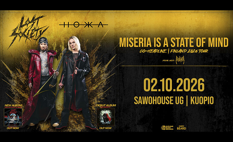 Lost Society & HOKKA + Support: St. Aurora Liput