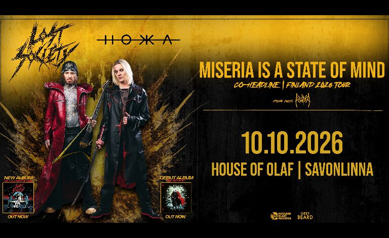 Lost Society & HOKKA + Support: St. Aurora Liput
