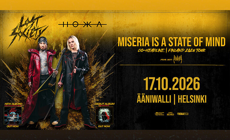 Lost Society & HOKKA + Support: St. Aurora Liput