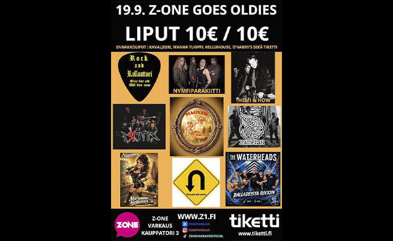 Z-One goes Oldies Liput