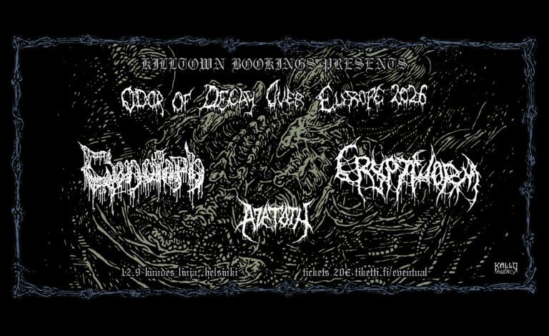 Cenotaph (MEX), Cryptworm (UK), Azatoth Liput