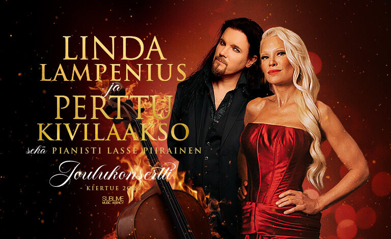 Linda Lampenius & Perttu Kivilaakso: Joulukonsertti Liput