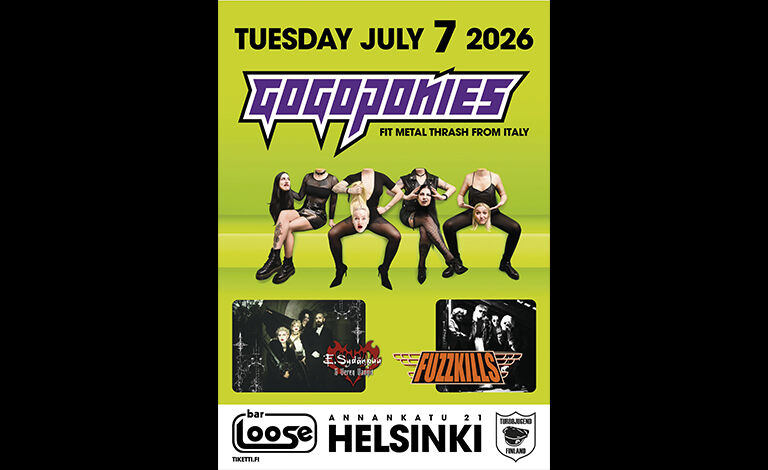 Gogoponies (IT), E. Sydänpuu & Veren Vangit, Fuzzkills Liput