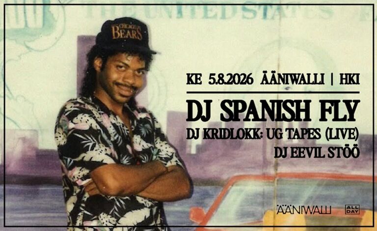 DJ Spanish Fly (USA), DJ Kridlokk: UG Tapes (live), DJ Eevil Stöö Liput