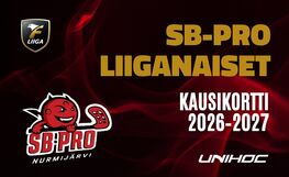 SB-Pro naiset kausikortti 2026-2027