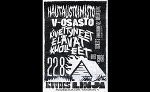 K.E.K. 15 v. -juhlat, Hautaustoimisto, V-Osasto