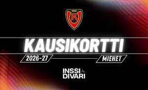Koovee Miesten Inssi-Divari 2026-2027 Kausikortti