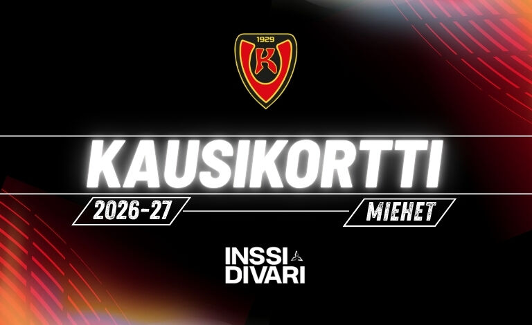 Koovee Men's Inssi-Divari 2026–2027 Season Ticket Tickets
