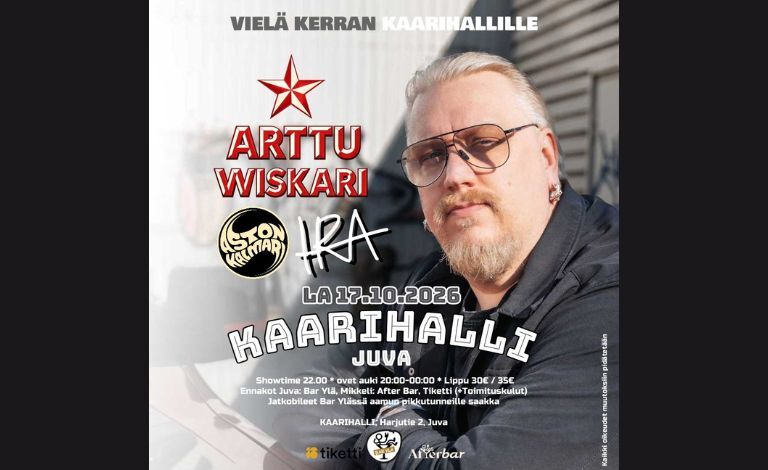Arttu Wiskari, Ira ja Aston Kalmari Liput