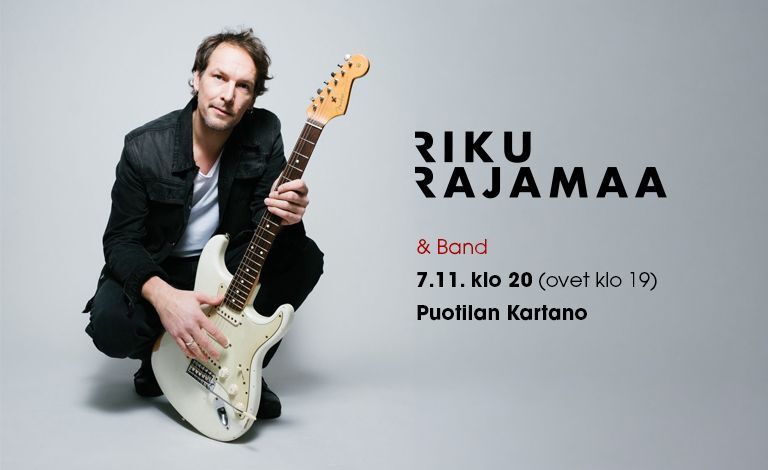 Riku Rajamaa & Band Liput