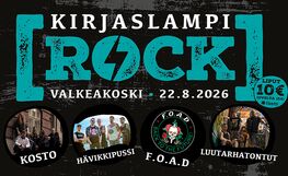 Kirjaslampirock 2026