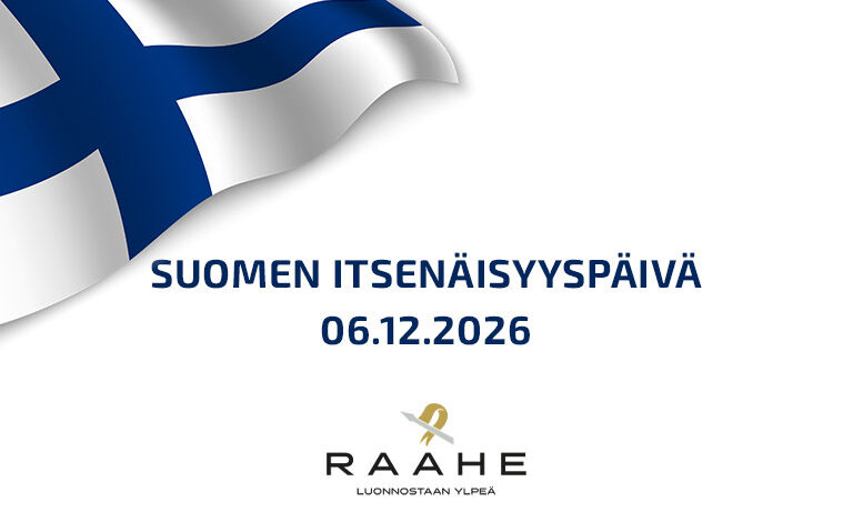 Itsenäisyyspäivän juhla Raahesalissa 6.12.2026