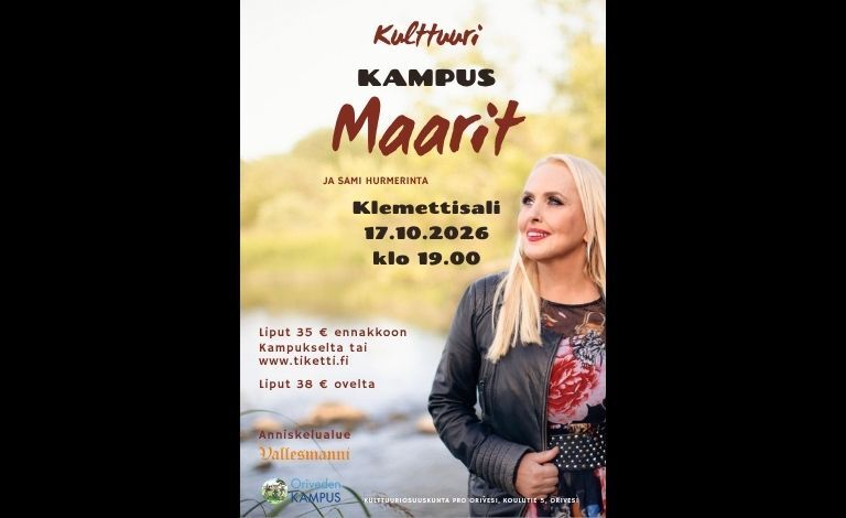 Maarit Hurmerinta duo Liput