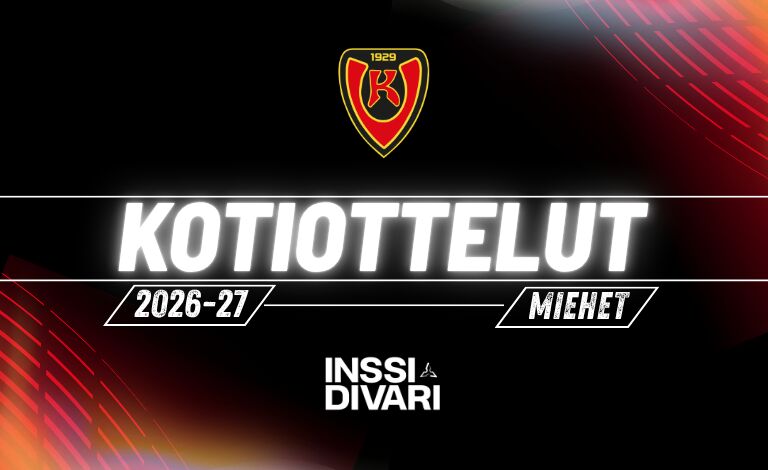 Koovee miehet kotiottelut 2026-2027 Tickets