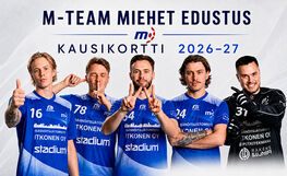 Helsingin M-Team miesten Inssi-Divari 2026-2027 kausikortti