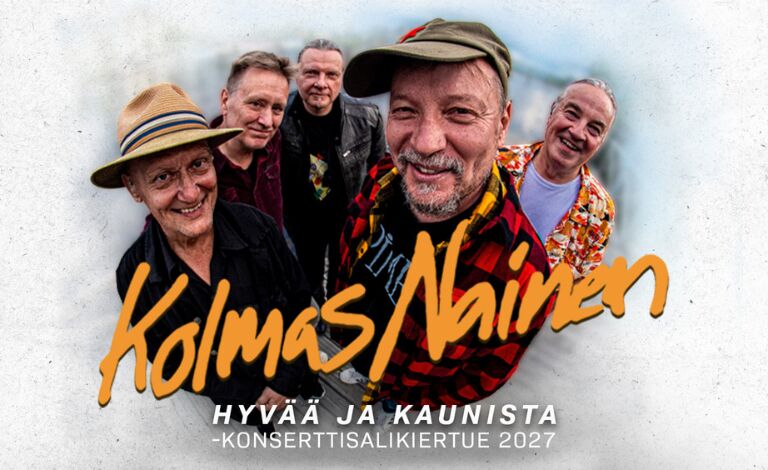 Kolmas Nainen: Hyvää ja kaunista -konserttisalikiertue Liput