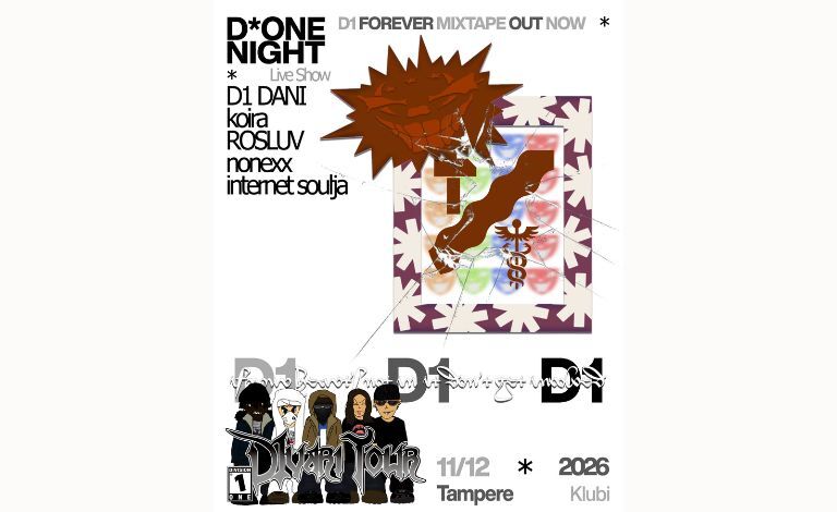 D1VARI TOUR: D1DANI, koira, ROSLUV, nonexx, internet soulja Liput