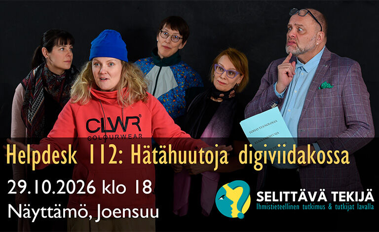 Helpdesk 112: Hätähuutoja Digiviidakossa Liput
