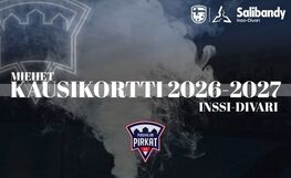 Pirkkalan Pirkat miesten kausikortti 2026-2027