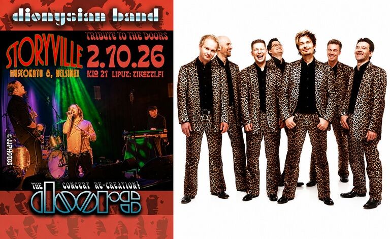 Dionysian Band - tribute to the Doors + Gebardi Liput