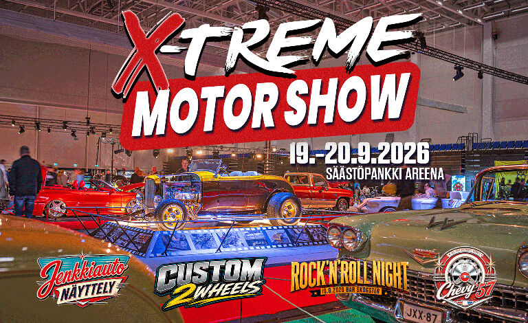 X-treme Motor Show 2026 Liput