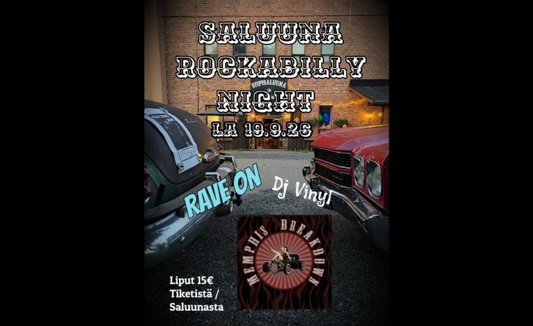 Saluuna Rockabilly Night Liput