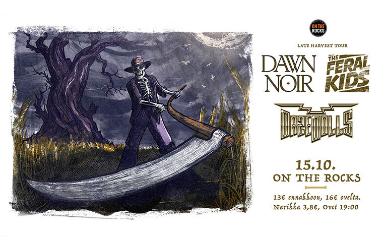 Daze Dolls, The Feral Kids, Dawn Noir Liput