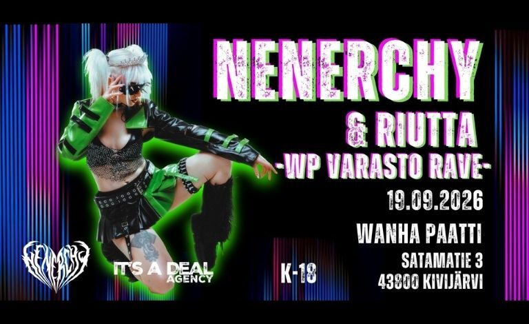 WP Varasto Rave Liput