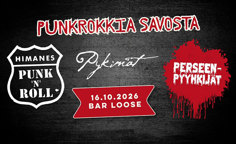 Punkrokkia Savosta Liput