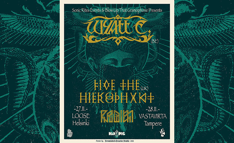 Sonic Rites Events & Blow Up That Gramophone present: Wyatt E (BE) & Five the Hierophant (UK) w/ Radien Liput