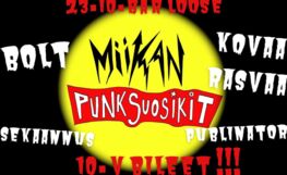 Miikan Punksuosikit 10 v bileet