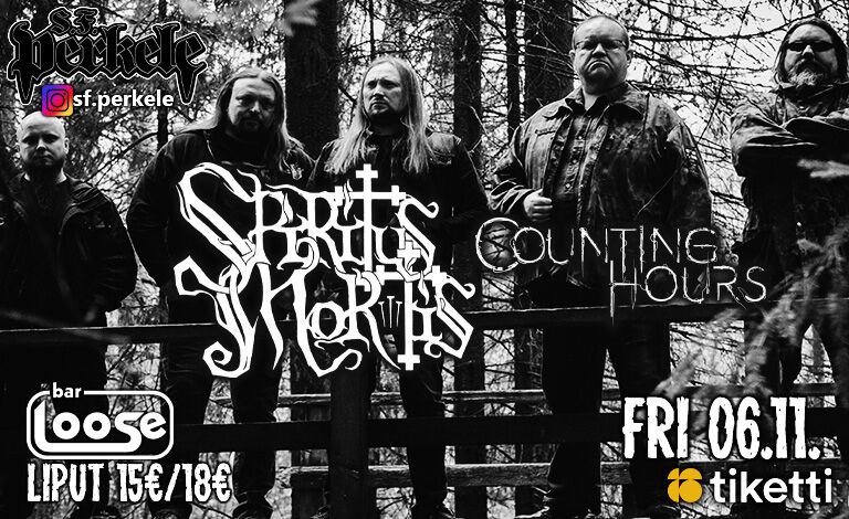 SF Perkele Presents: Spiritus Mortis + Counting Hours Liput