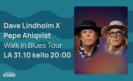 Dave Lindholm X Pepe Alhqvist: Walk In Blues Tour