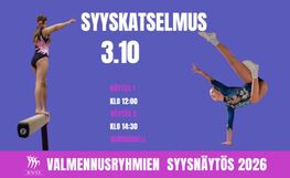 Seinäjoen Voimistelijoiden syyskatselmus