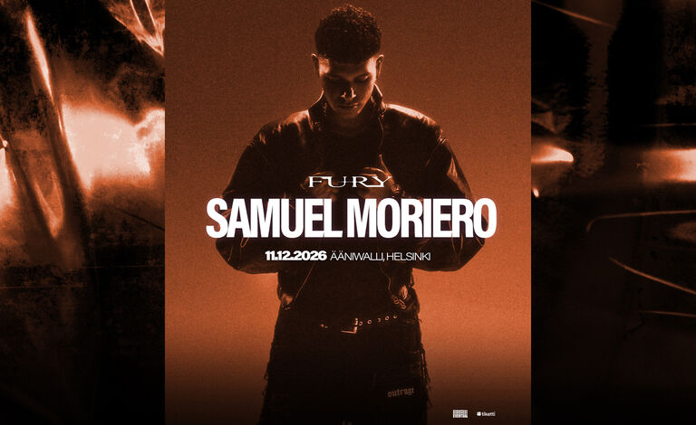 Club Fury: Samuel Moriero + more tba Liput